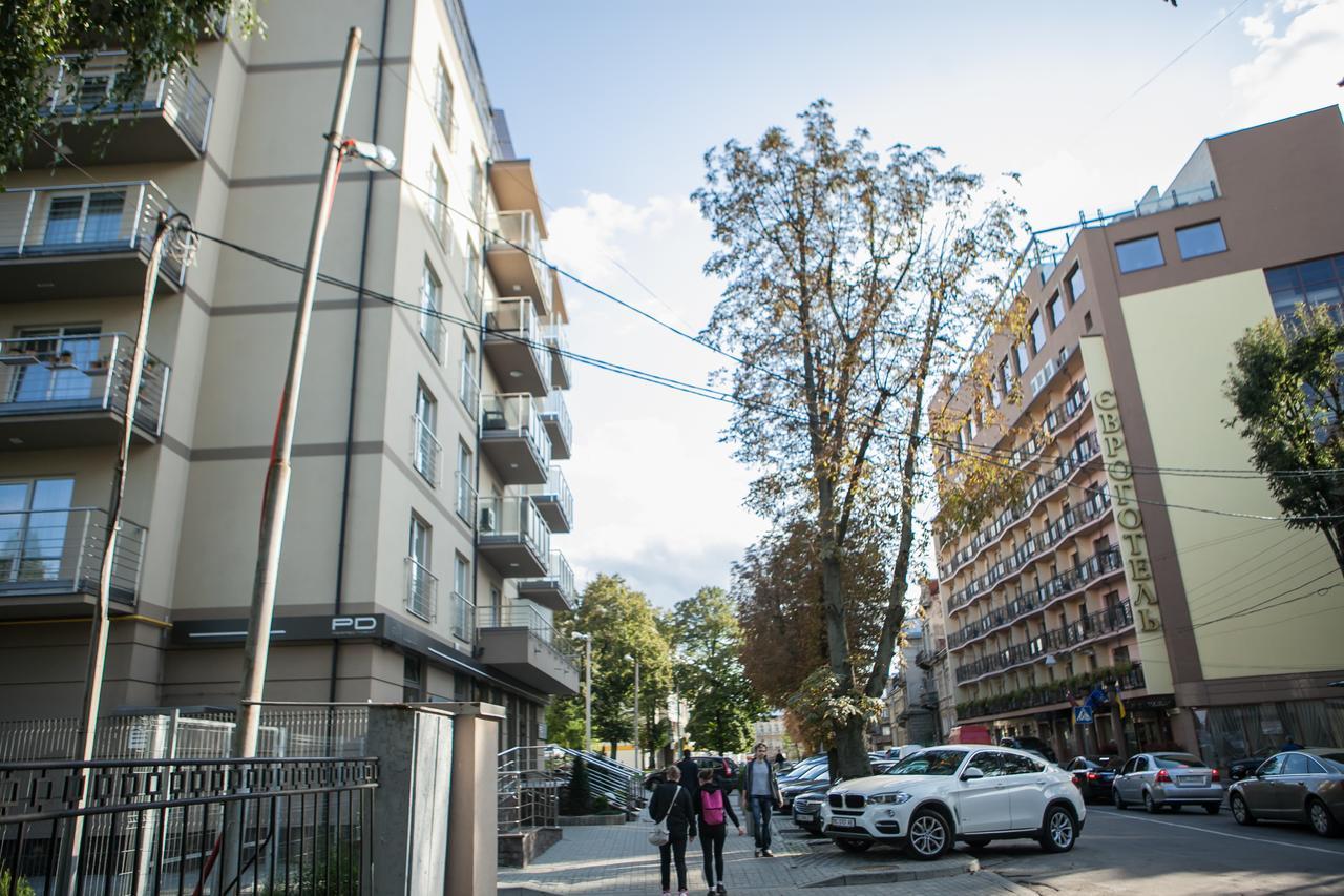 Elite Apartments Lviv Bagian luar foto